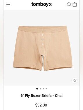 Tomboy X 6 Inch Briefs